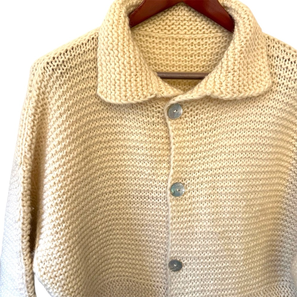 Long Cozy Sweater Jacket XL - Picture 2 of 5